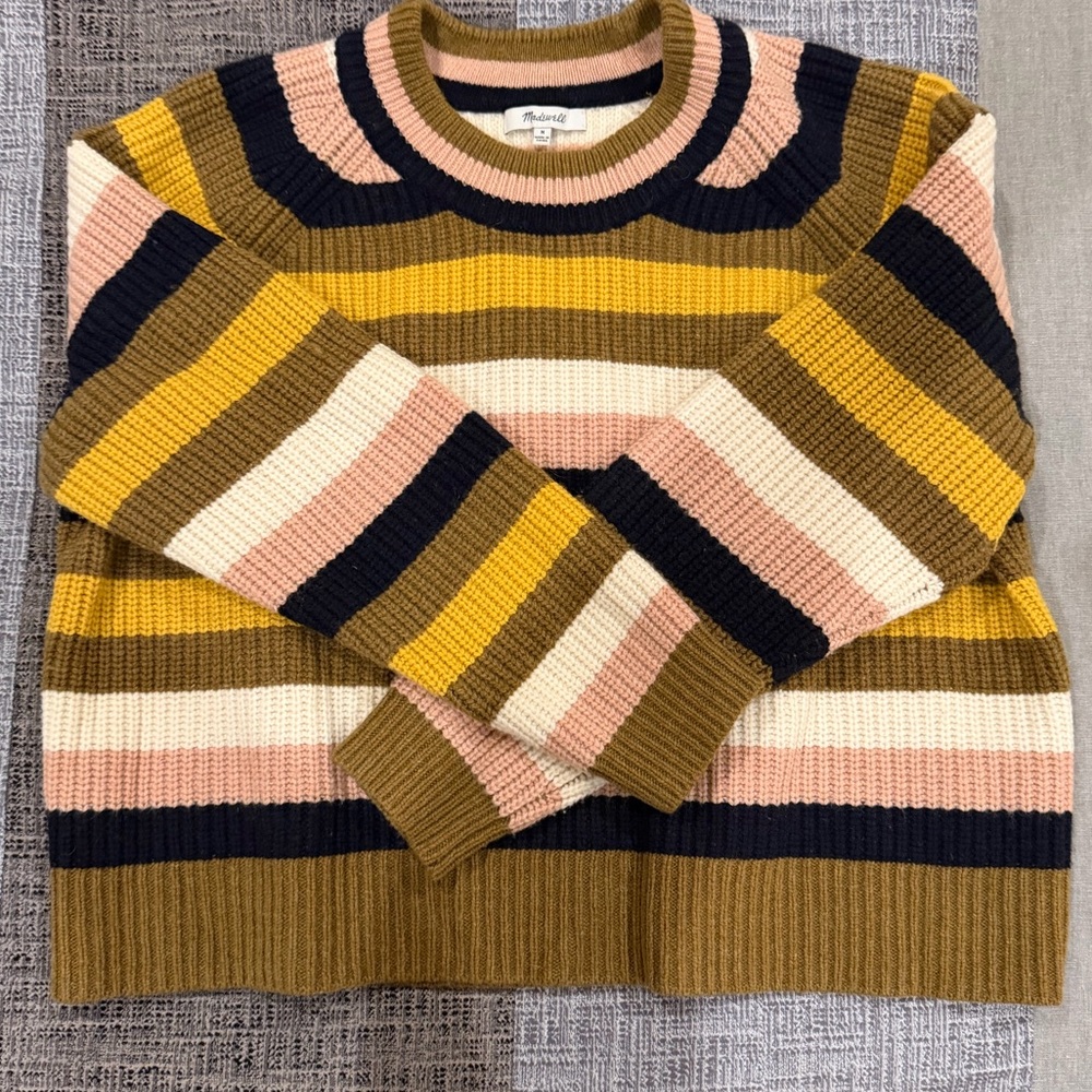 Madewell Multicolor Striped Sweater
